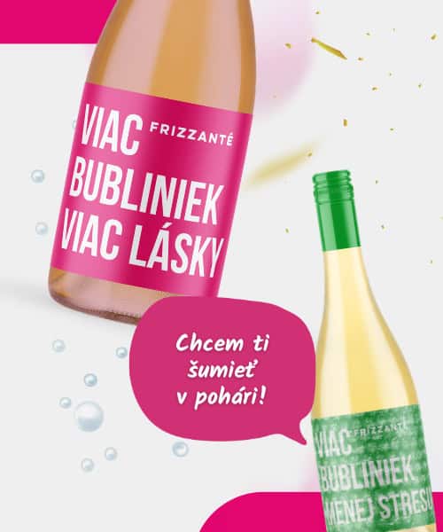 kreatívne vína - edícia BUBLINKY Vinález